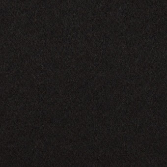 ウール&ポリウレタン×無地(ブラック)×ビーバーストレッチ