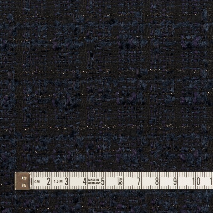 コットン&ナイロン混×ミックス(ネイビー)×ファンシーツイード_全2色 イメージ4