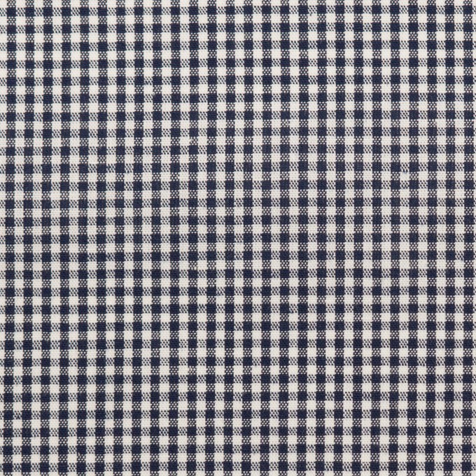 コットン×チェック(ブラック)×シーチング イメージ1