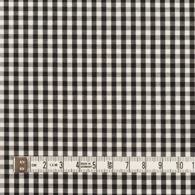 コットン×チェック(ブラック)×ブロード イメージ4