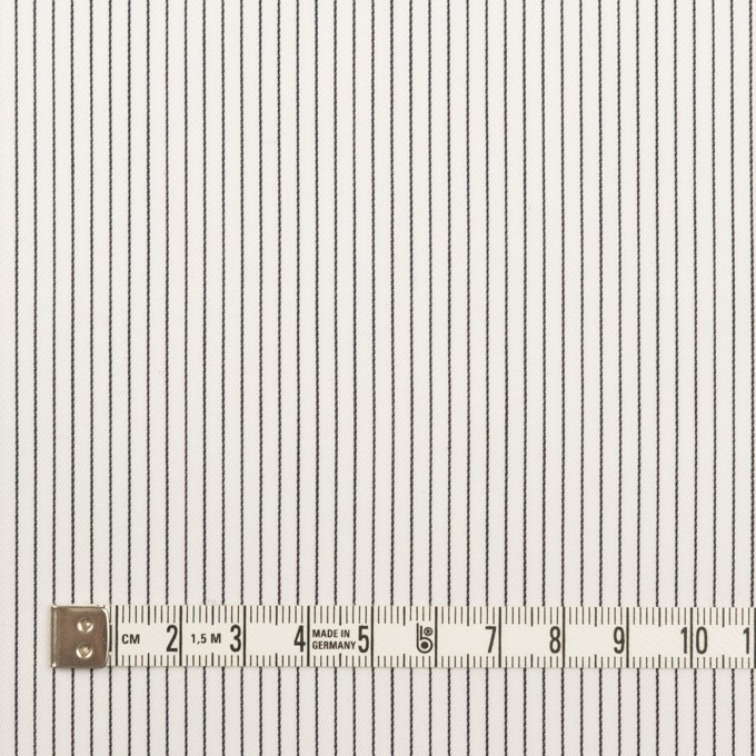 コットン×ストライプ(ブラック)×サテン_全2色 イメージ4
