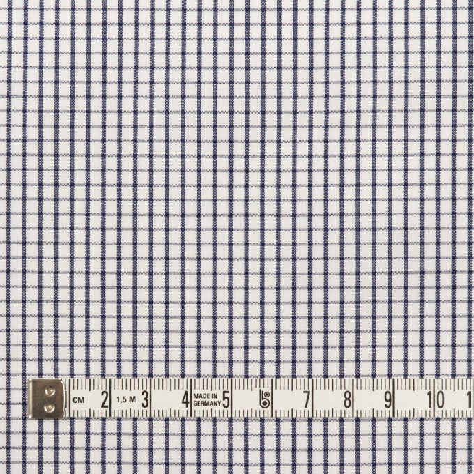 コットン×チェック(ネイビー)×ブロード_全2色 イメージ4