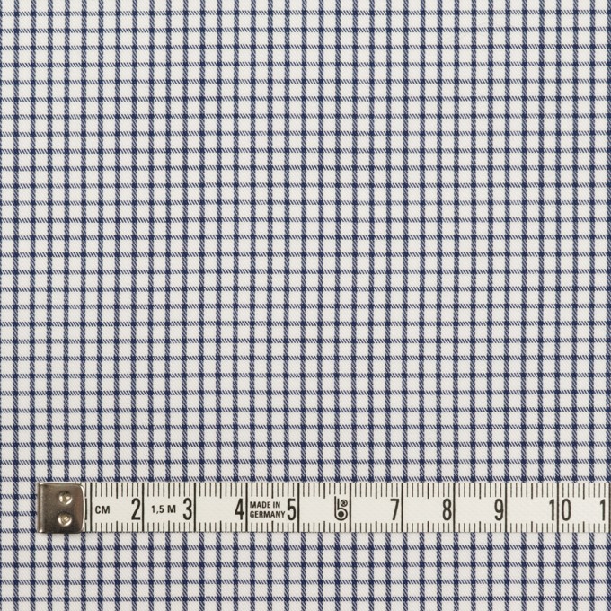 コットン×チェック(ネイビー)×サージ_全2色 イメージ4