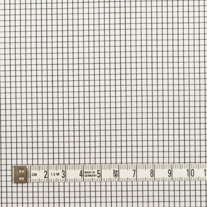 コットン×チェック(ブラック)×サテン イメージ4