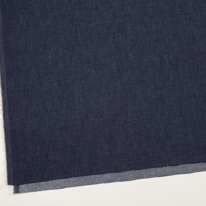 コットン&ポリウレタン×無地(インディゴ)×デニムストレッチ(7.5oz) イメージ2
