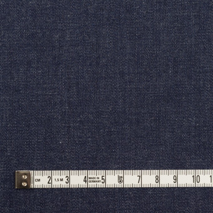 コットン&ポリウレタン×無地(インディゴ)×デニムストレッチ(7.5oz) イメージ4