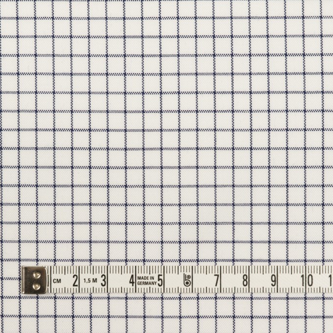 コットン×チェック(ネイビー)×オックスフォード イメージ4