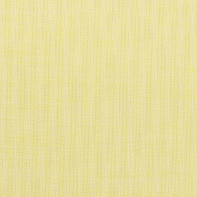 コットン&シルク×ストライプ(レモンイエロー)×ボイル イメージ1