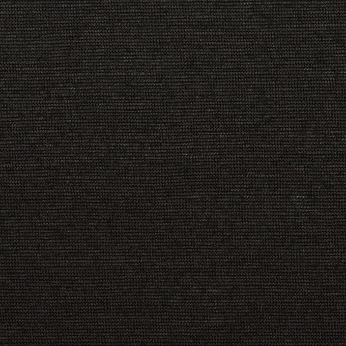 コットン&リネン×無地(ブラック)×天竺ニット_全2色 イメージ1