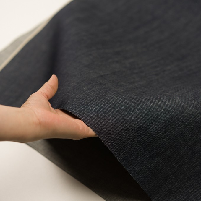 コットン×無地(インディゴ)×デニム(14oz) イメージ5