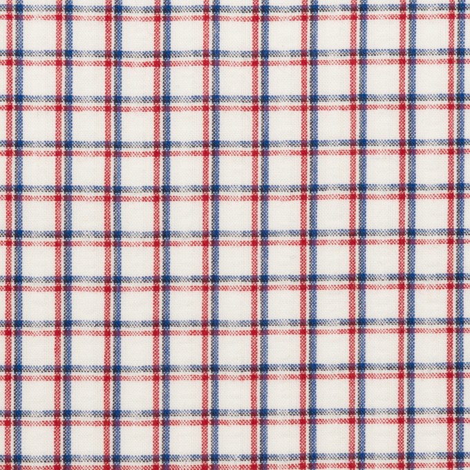 コットン×チェック(トリコロール)×サッカー イメージ1