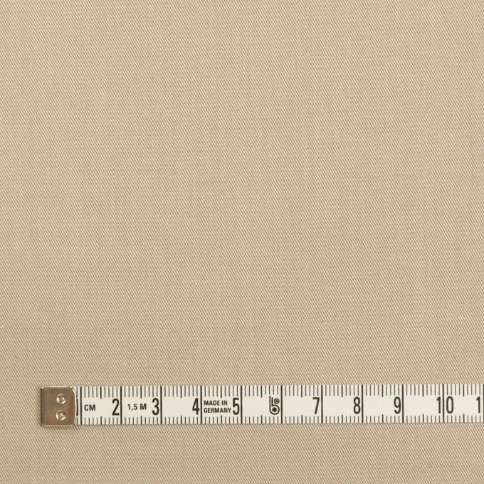 コットン&ポリウレタン×無地(ベージュ)×サージストレッチ_全4色 イメージ4