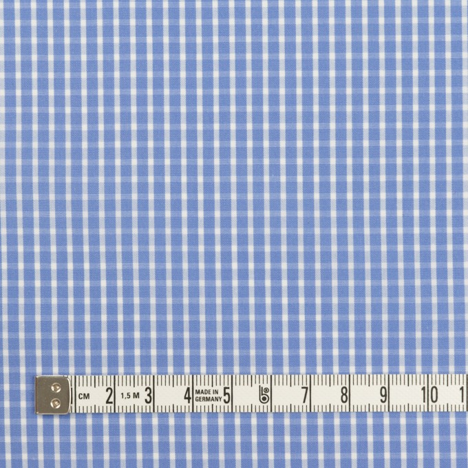コットン×チェック(ヒヤシンスブルー)×ブロード イメージ4