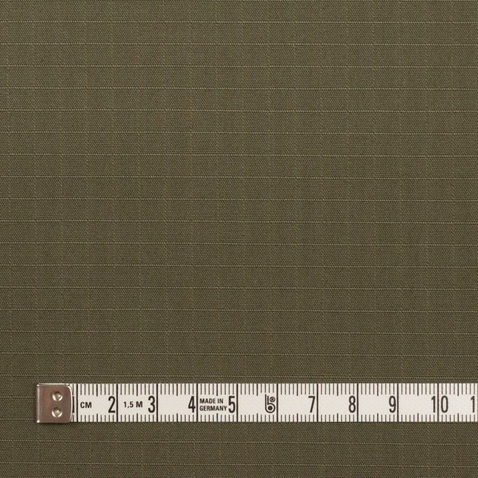 コットン×無地(アッシュカーキ)×リップストップ_全2色 イメージ4