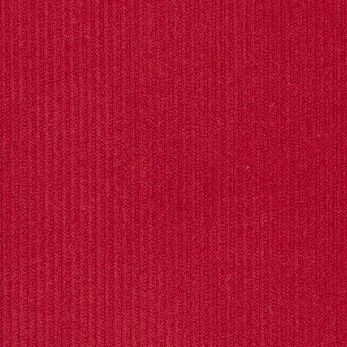 コットン×無地(レッド)×中細コーデュロイ_全2色 イメージ1