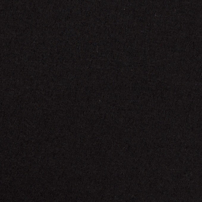 ウール×無地(ブラック)×圧縮ニット イメージ1