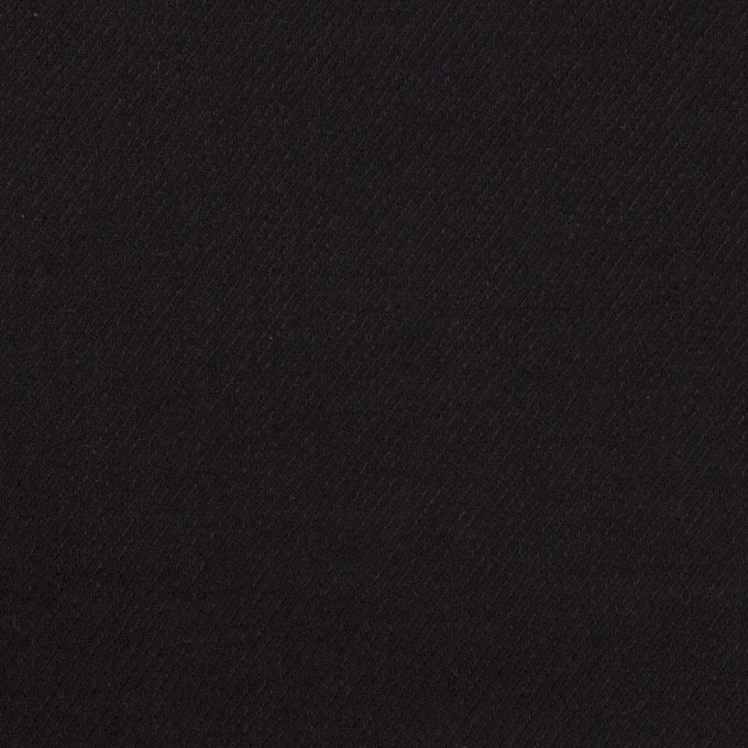 コットン&ウール×無地(ブラック)×ビエラ_全8色 イメージ1