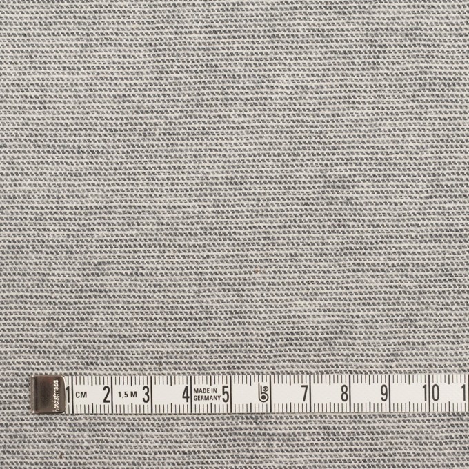 コットン&ポリウレタン×ミックス(グレー)×かわり織ストレッチ イメージ4