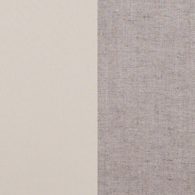 コットン&ポリエステル混×無地(アイボリー&グレー)×ギャバジン&ブロード(ボンディング)_全2色_イタリア製 イメージ1