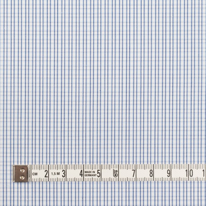 コットン×チェック(サックス)×ブロード イメージ4
