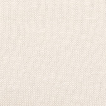リネン&ナイロン×無地(バニラ)×天竺ニット_全3色
