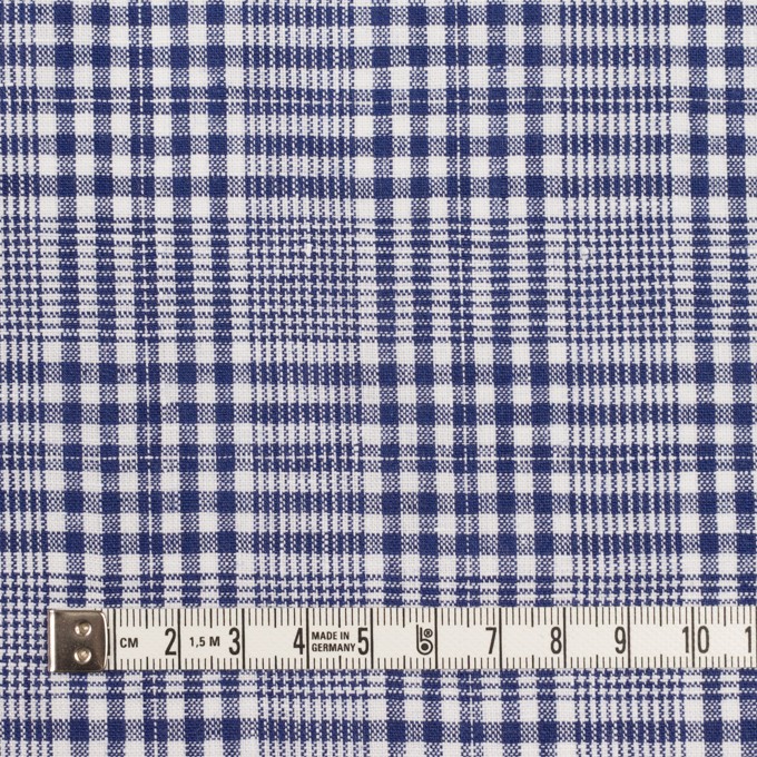 リネン×チェック(ネイビー)×薄キャンバス イメージ4