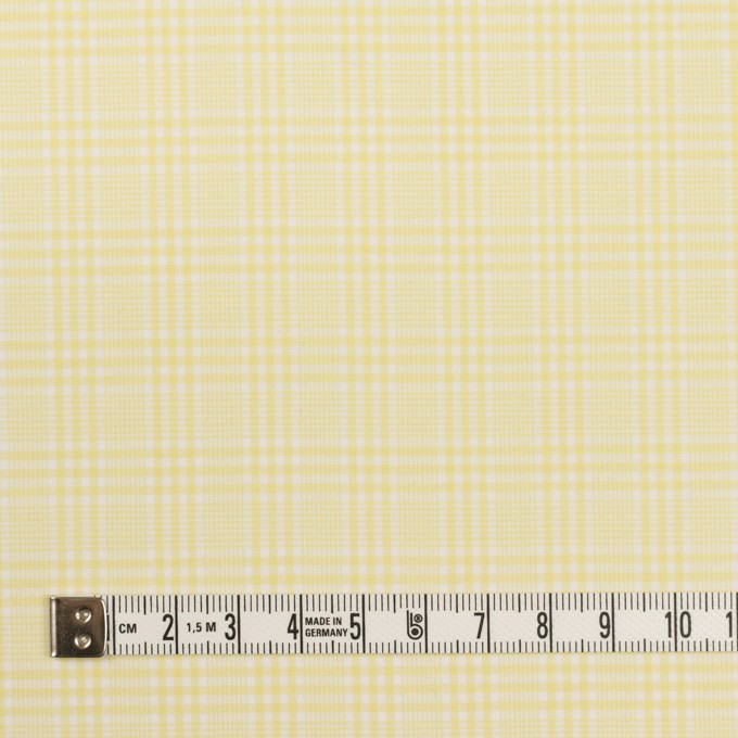コットン×チェック(イエロー)×ローン イメージ4