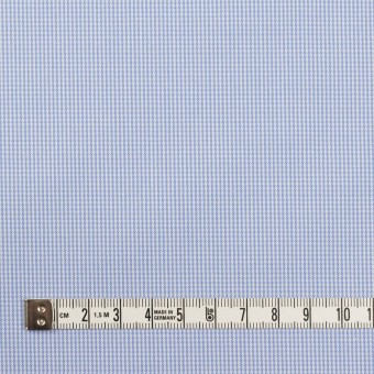 コットン×チェック(サックス)×千鳥格子 サムネイル4
