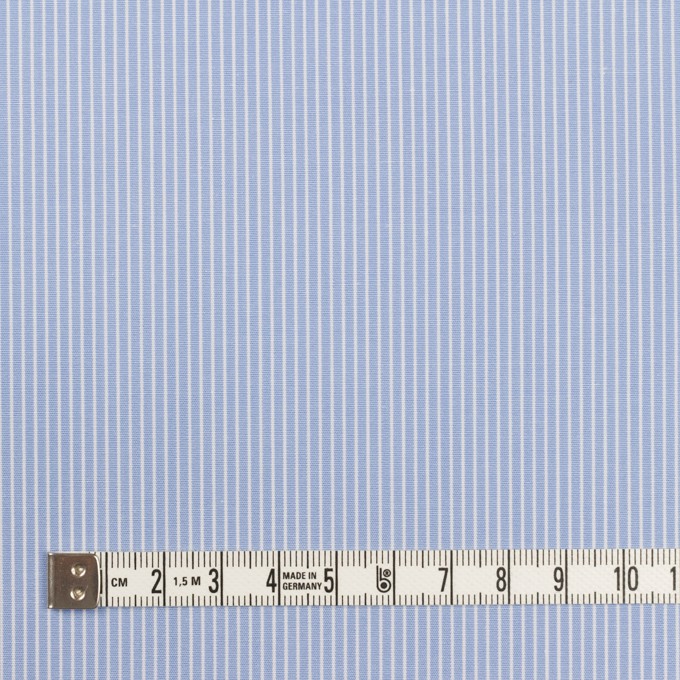コットン×ストライプ(サックス)×ブロード イメージ4