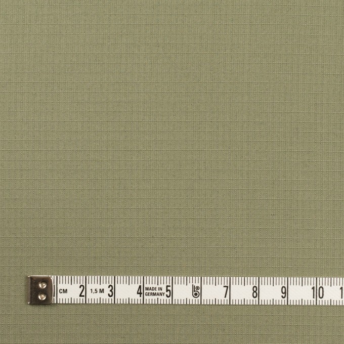 コットン&シルク×無地(アイビーグリーン)×リップストップ_全4色 イメージ4