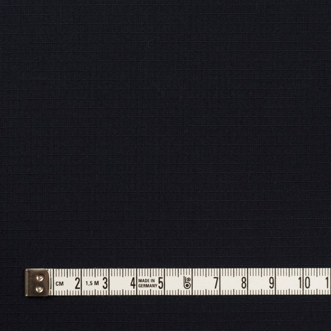 コットン&シルク×無地(ブラック)×リップストップ_全4色 イメージ4