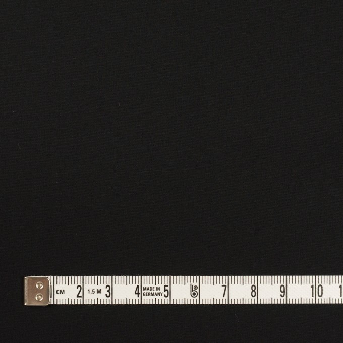 コットン×無地(ブラック)×ブロード_イタリア製 イメージ4