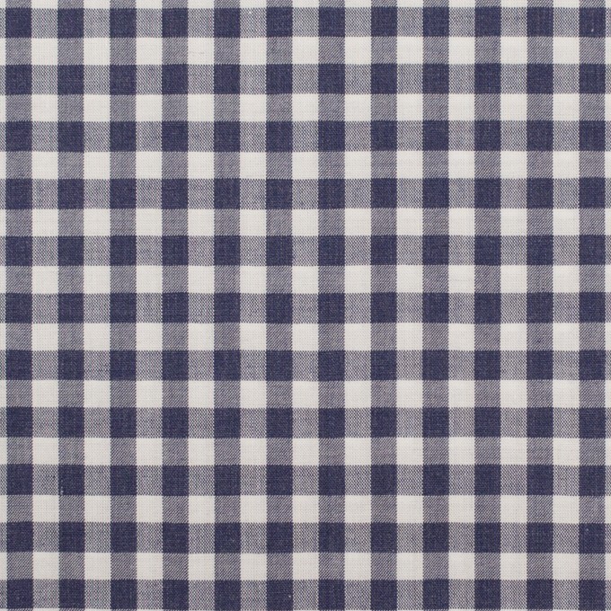 コットン×チェック(グレープグレー)×ローン イメージ1