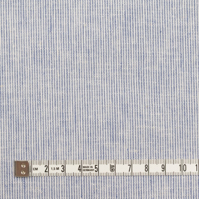 リネン&コットン×ストライプ(ブルー&エクリュ)×キャンバス_全2色 イメージ4