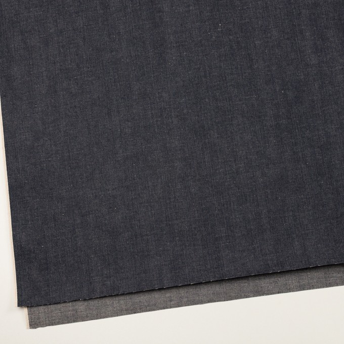 コットン×無地(インディゴ)×セルビッチ・デニム(10oz) イメージ2