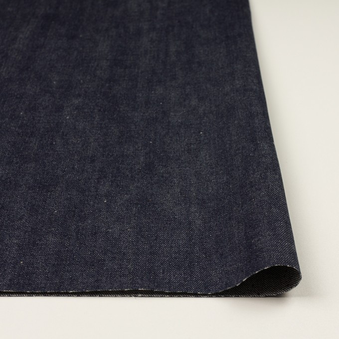 コットン×無地(インディゴ)×セルビッチ・デニム(11oz) イメージ3