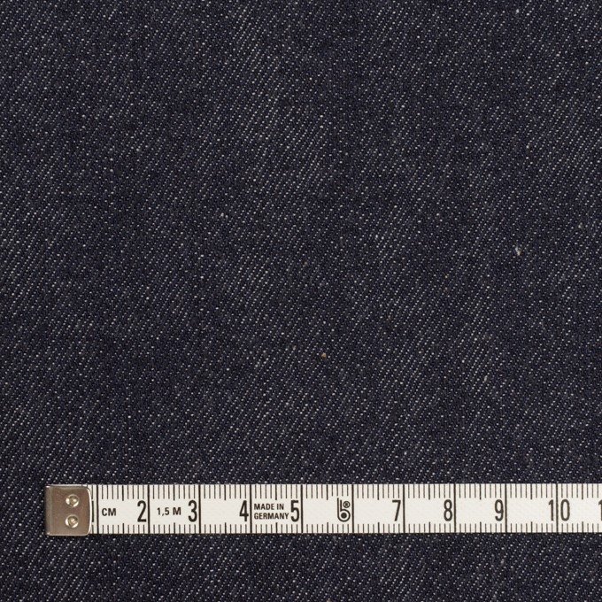コットン×無地(インディゴ)×セルビッチ・デニム(11oz) イメージ4