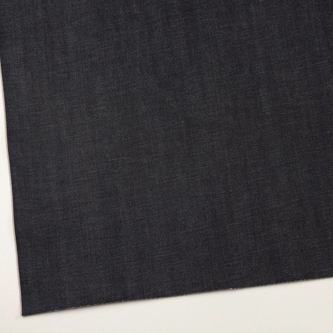 コットン×無地(インディゴ)×セルビッチ・デニム(13oz) イメージ2