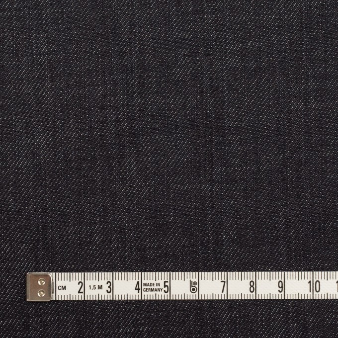 コットン×無地(インディゴ)×セルビッチ・デニム(13oz) イメージ4