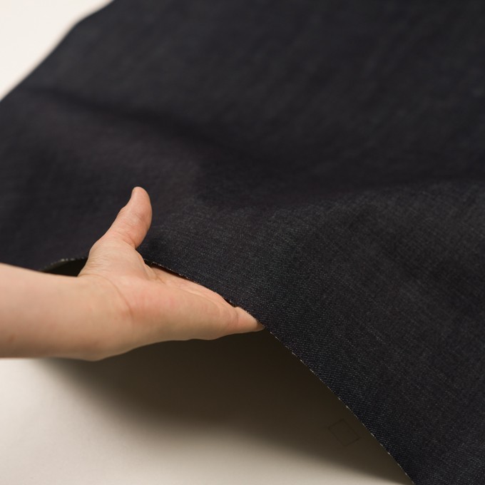 コットン×無地(インディゴ)×セルビッチ・デニム(13oz) イメージ5