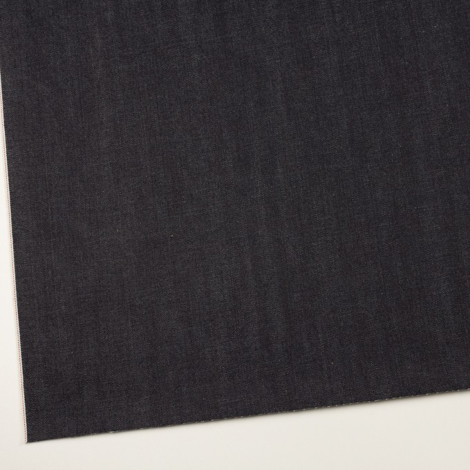 コットン×無地(インディゴ)×セルビッチ・デニム(13.5oz) イメージ2