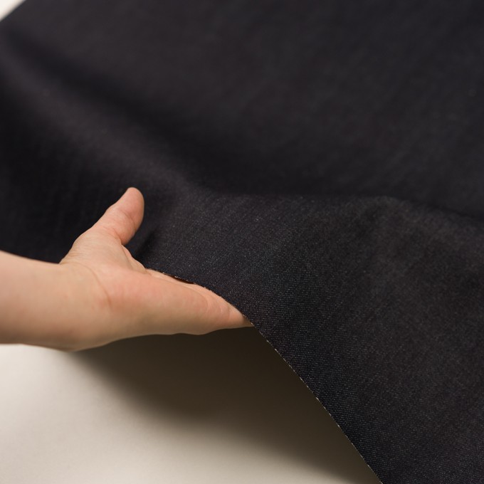 コットン×無地(インディゴ)×セルビッチ・デニム(13.5oz) イメージ5