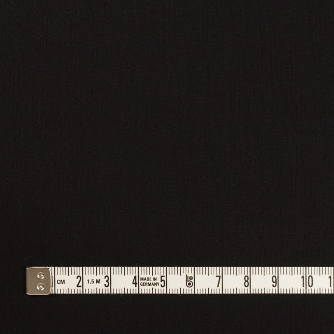 コットン&ポリエステル×無地(ブラック)×ローン イメージ4