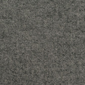 コットン×ミックス(チャコールグレー)×ヘリンボーン_全2色