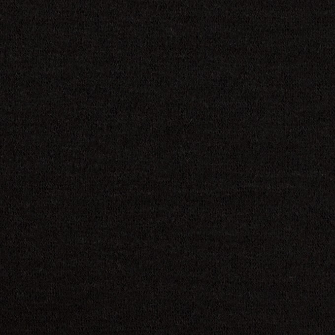ウール×無地(ブラック)×圧縮ニット イメージ1