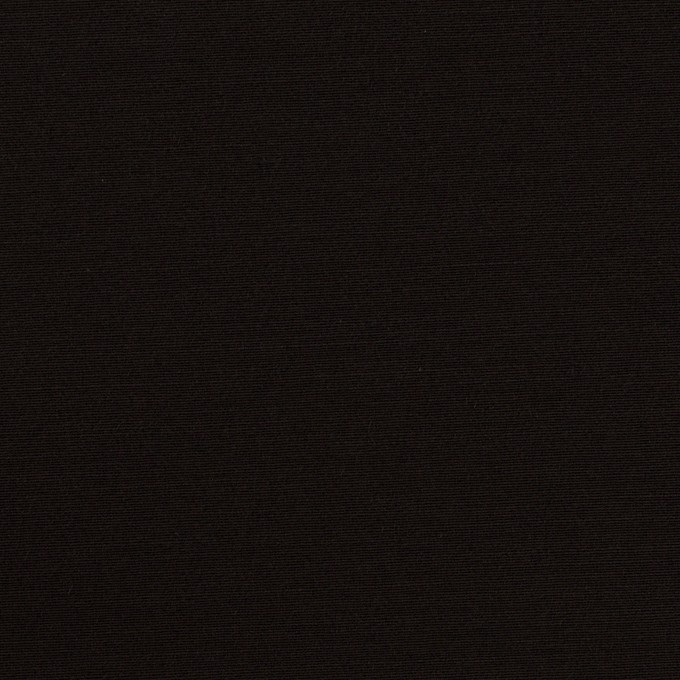 シルク&ウール×無地(ブラック)×バックサテン・かわり織_イタリア製 イメージ1