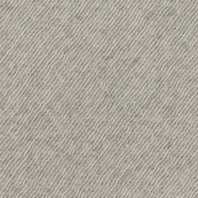 ウール×無地(ライトグレー)×かわり織_全3色 イメージ1