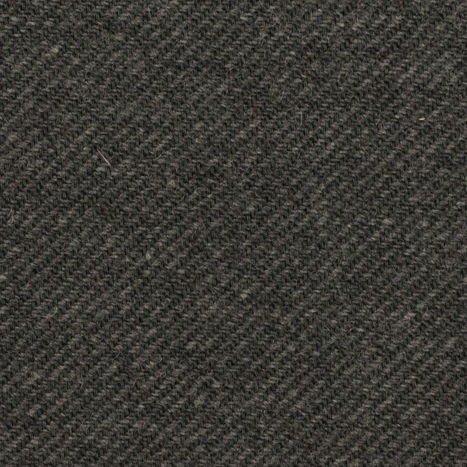 コットン&ウール混×無地(チャコールグレー)×カルゼワッシャー_全2色 イメージ1
