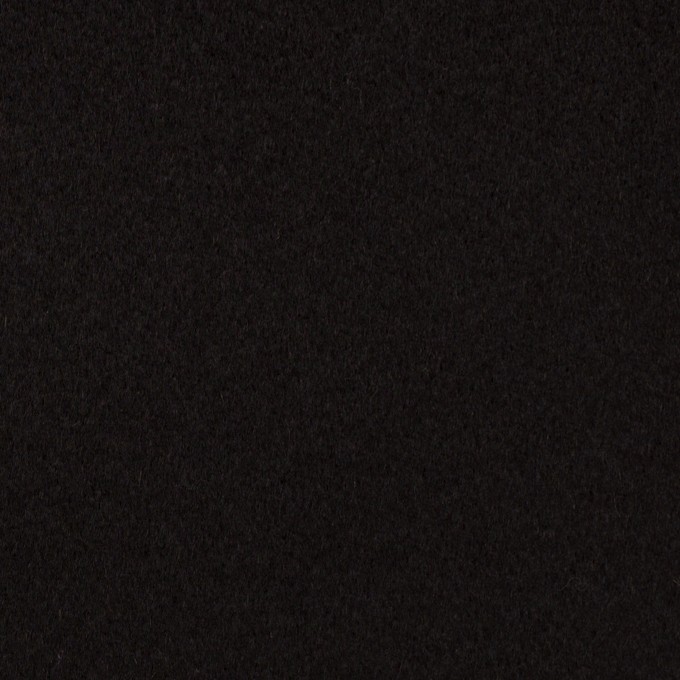 カシミア×無地(ブラック)×ビーバー_全2色 イメージ1