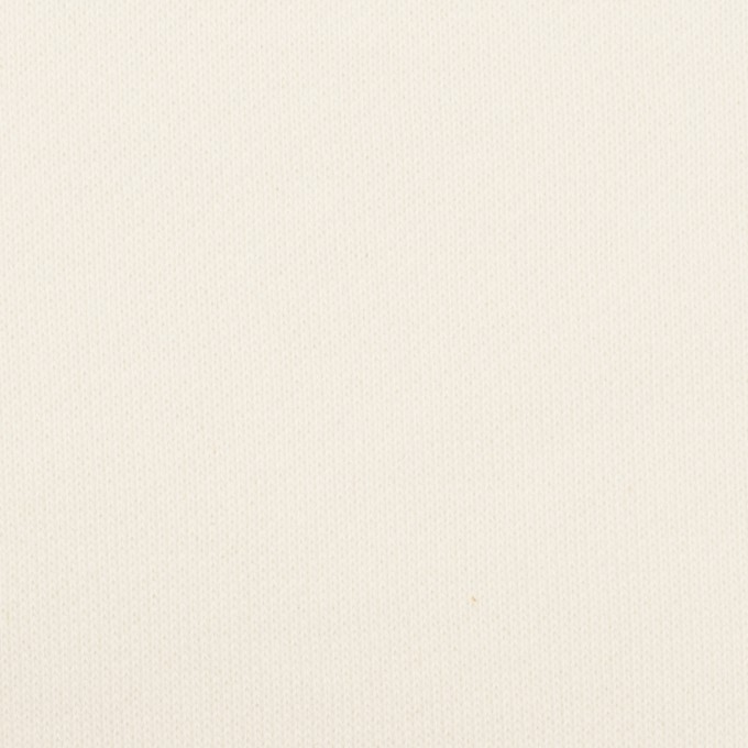 コットン×無地(ミルク)×裏毛ニット(裏面起毛)_全5色 イメージ1